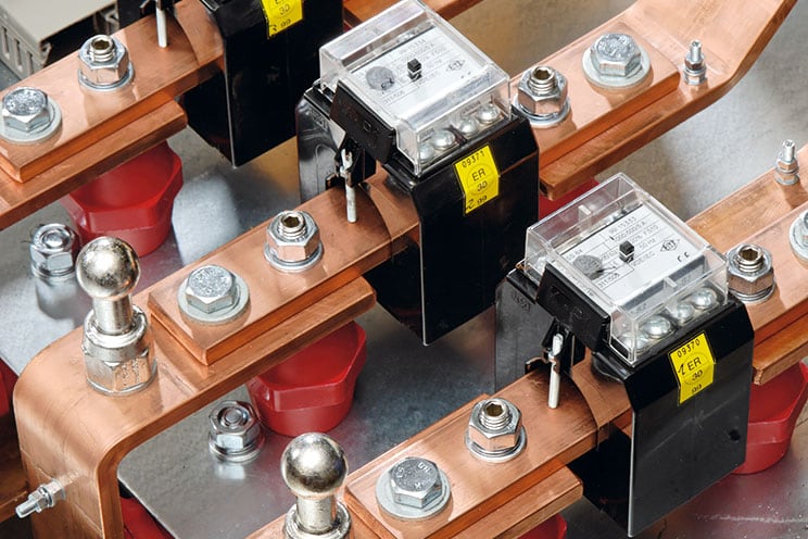 Detailansicht Schaltanlage